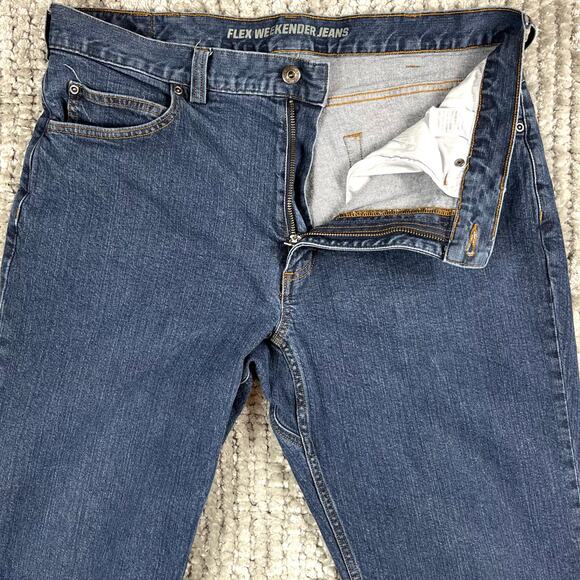 Duluth Flex Weekender Relaxed Fit Jeans Men's 36x30 Medium Wash Workwear - Picture 3 of 13